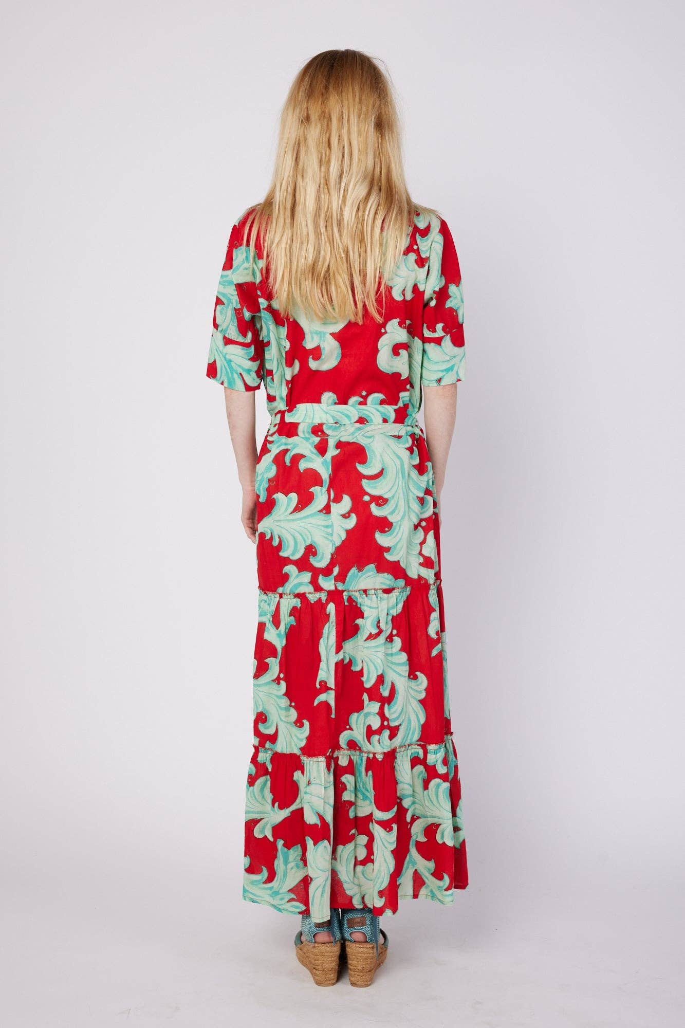 Alcee Resort Wear Maxi Dress Red Mist Spring